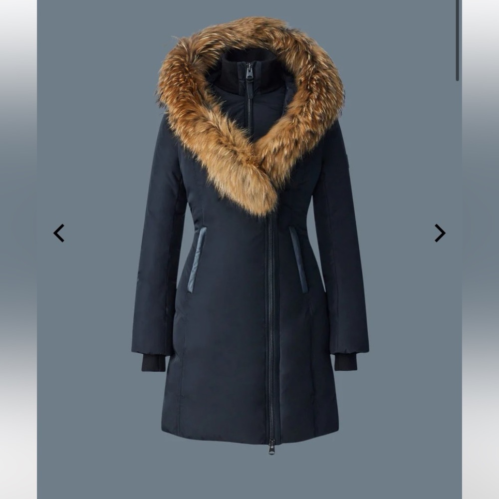 Mackage KAY down coat with natural fur Signature Mackage Collar (XXS)